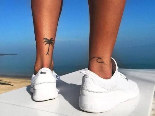 Palm Tree Tattoos 178