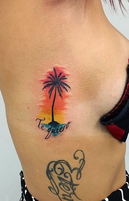Palm Tree Tattoos 185