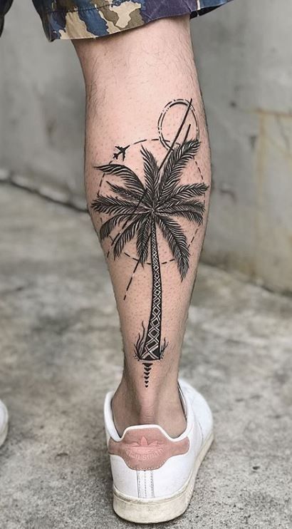 Palm Tree Tattoos 196