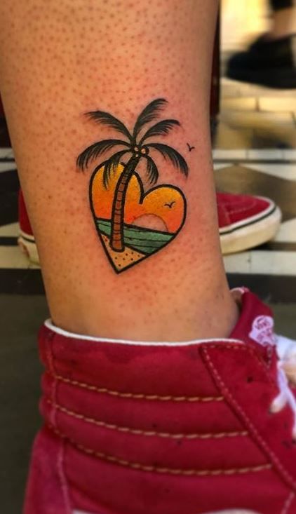 Palm Tree Tattoos 197