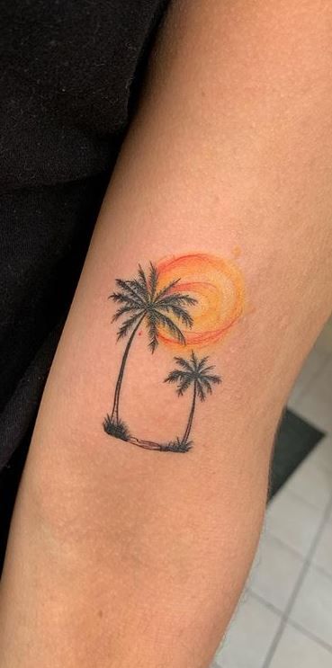 Palm Tree Tattoos 199