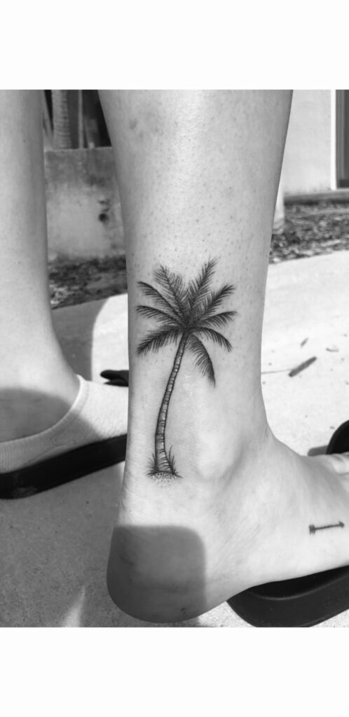 Palm Tree Tattoos 21