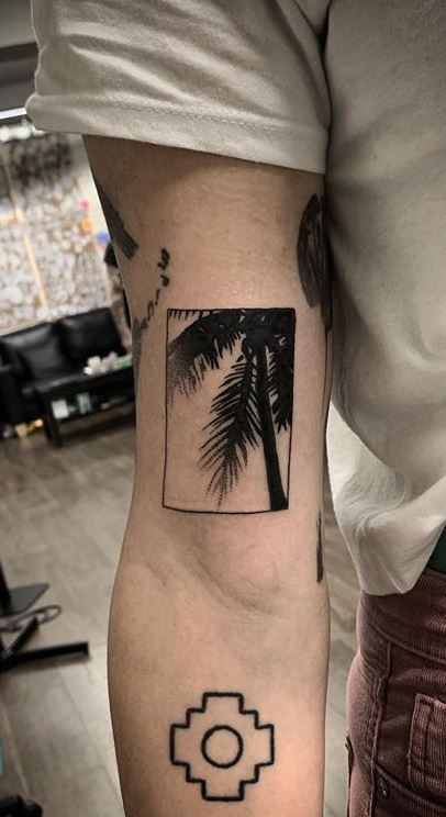 Palm Tree Tattoos 24