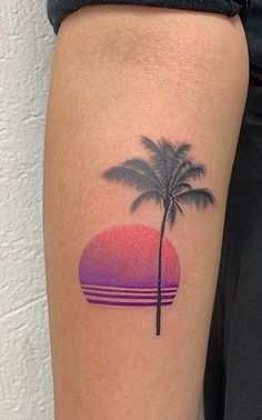 Palm Tree Tattoos 28