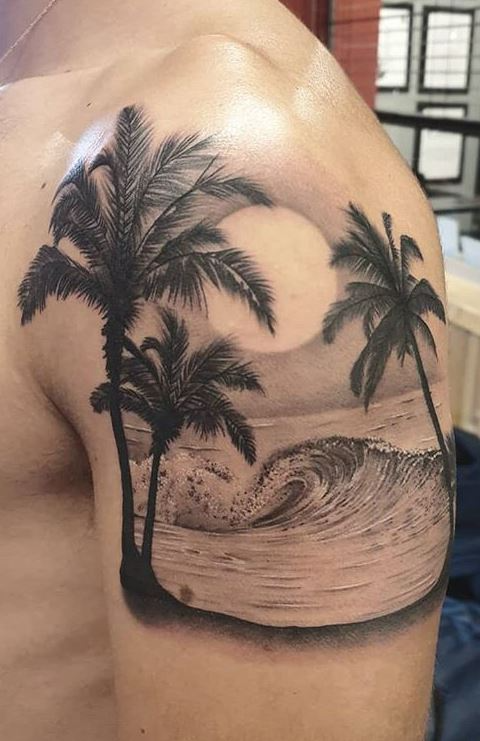 Palm Tree Tattoos 3