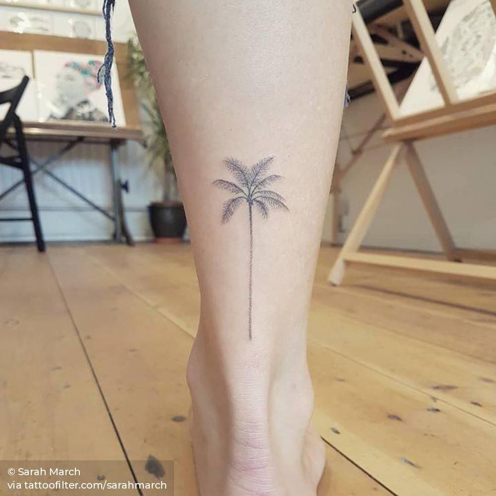 Palm Tree Tattoos 34