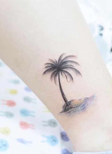 Palm Tree Tattoos 35