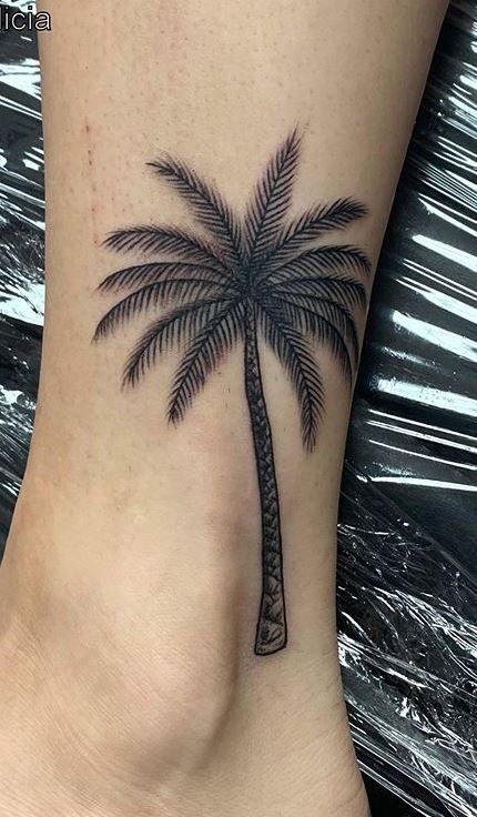 Palm Tree Tattoos 37