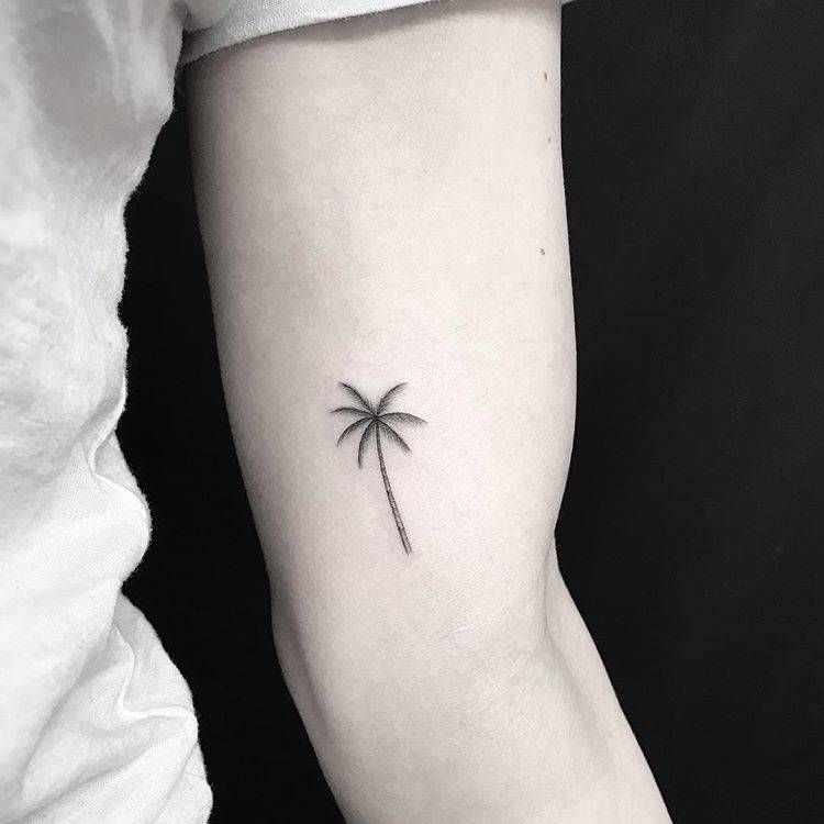 Palm Tree Tattoos 38