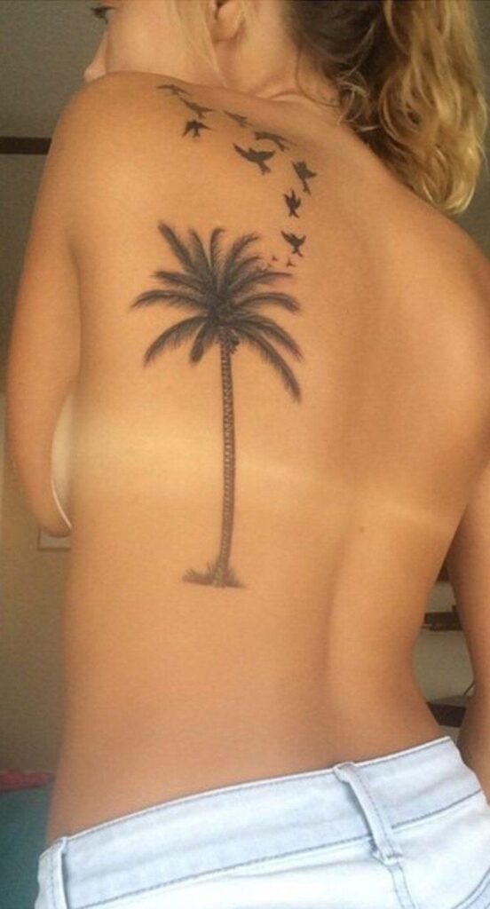 Palm Tree Tattoos 40