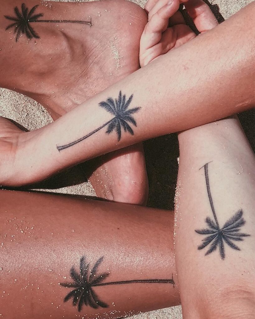 Palm Tree Tattoos 47