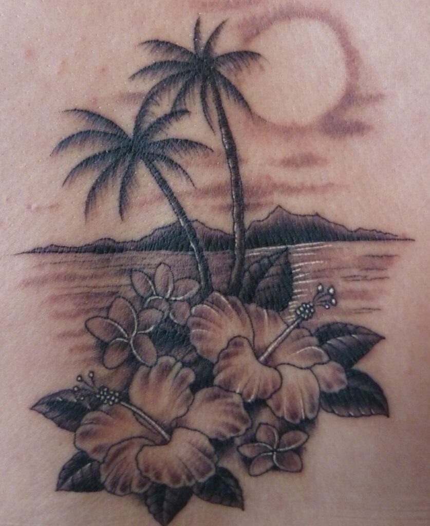 Palm Tree Tattoos 50