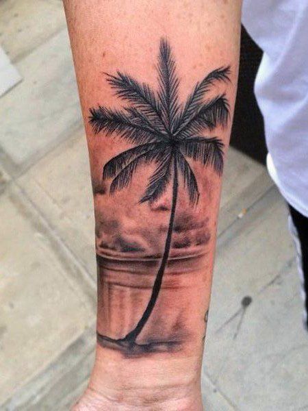 Palm Tree Tattoos 53