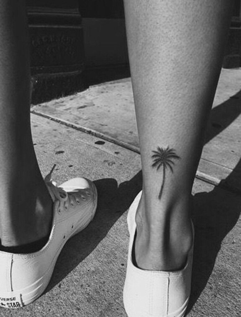 Palm Tree Tattoos 54