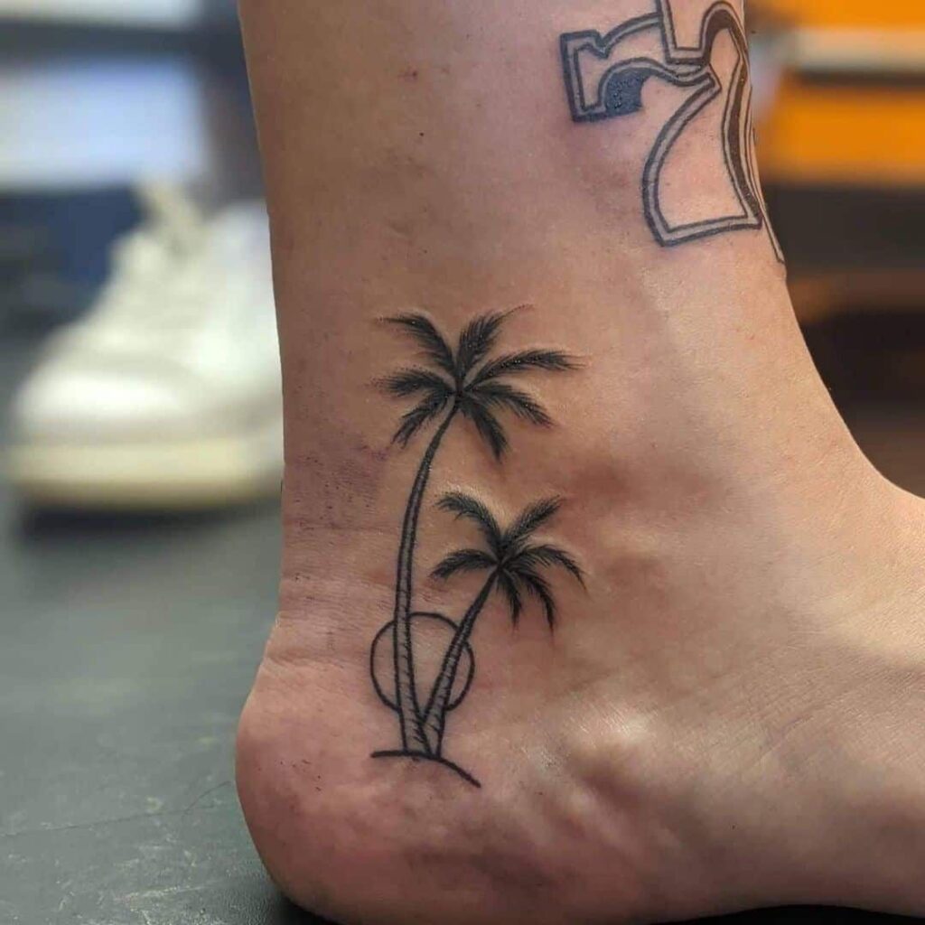 Palm Tree Tattoos 59