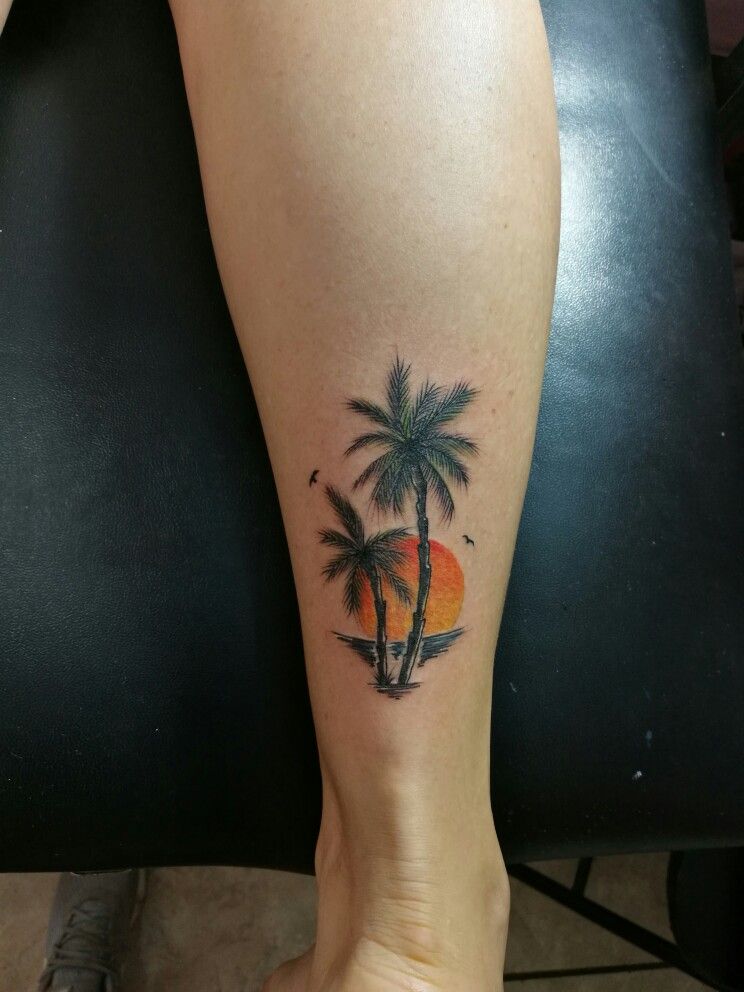 Palm Tree Tattoos 63