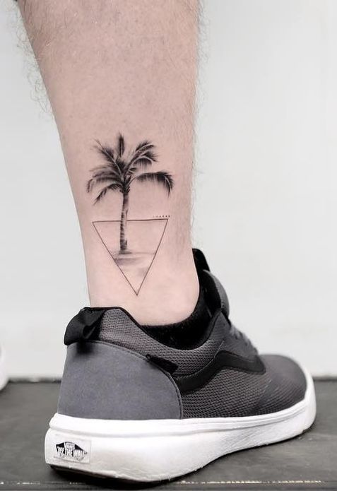 Palm Tree Tattoos 64