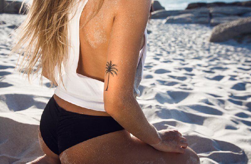 Palm Tree Tattoos 65