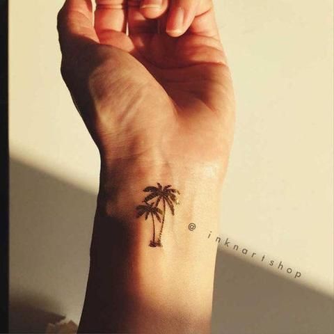 Palm Tree Tattoos 68