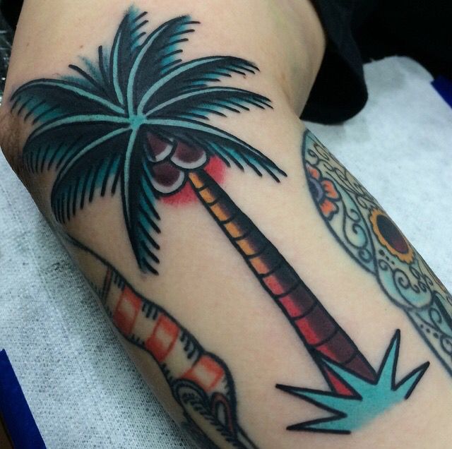 Palm Tree Tattoos 69