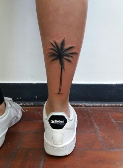 Palm Tree Tattoos 71