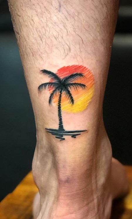 Palm Tree Tattoos 77