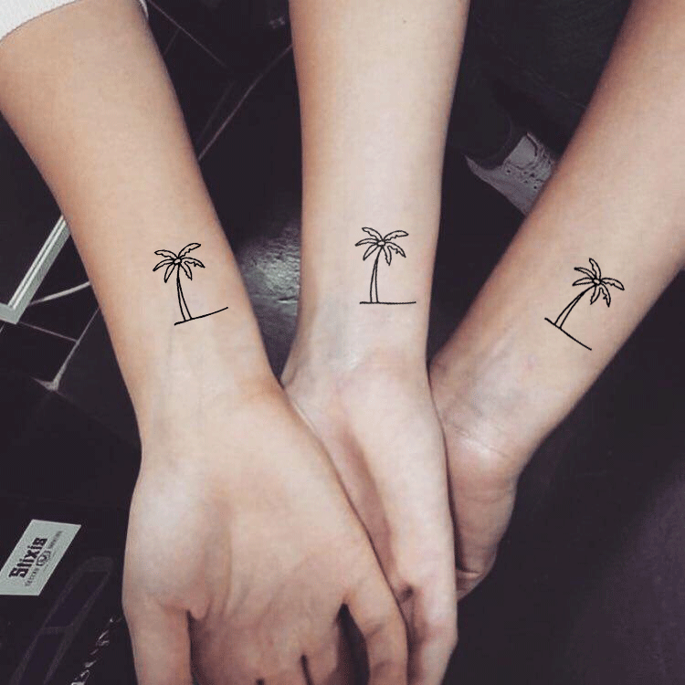 Palm Tree Tattoos 8