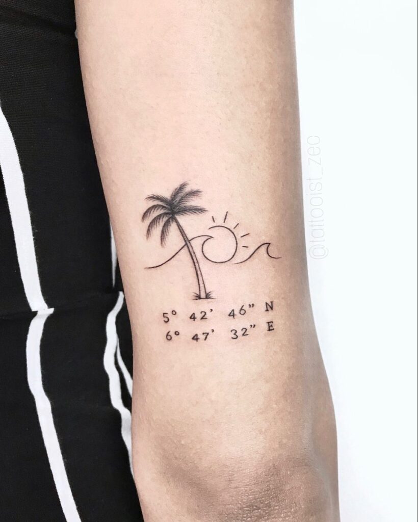 Palm Tree Tattoos 87