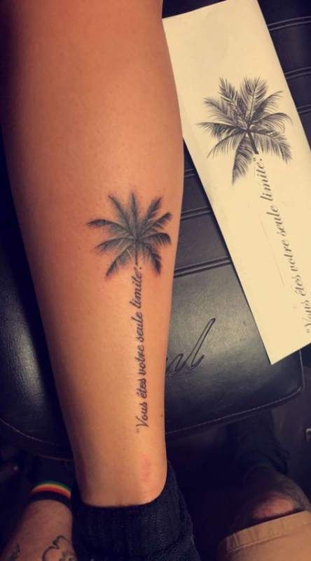 Palm Tree Tattoos 95