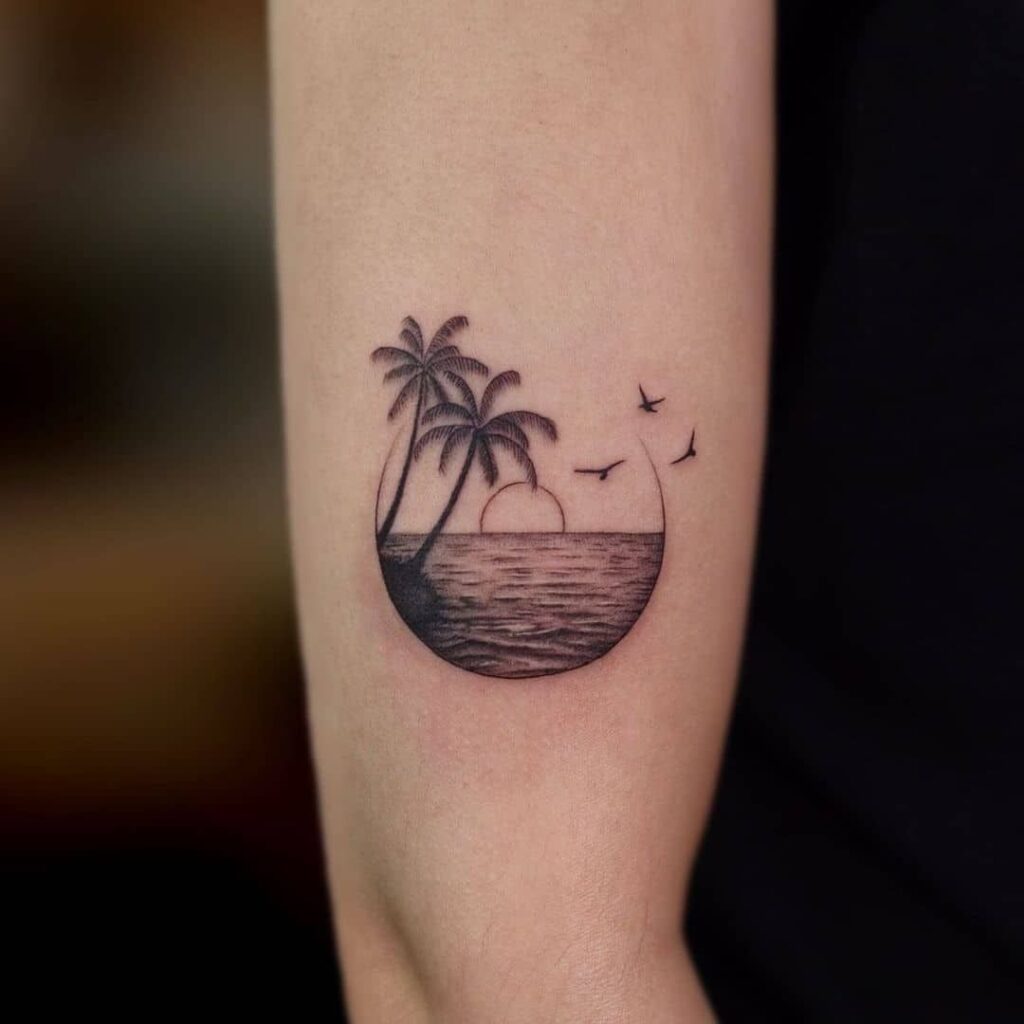 Palm Tree Tattoos 98