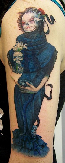 Santa Muerte Tattoos 1