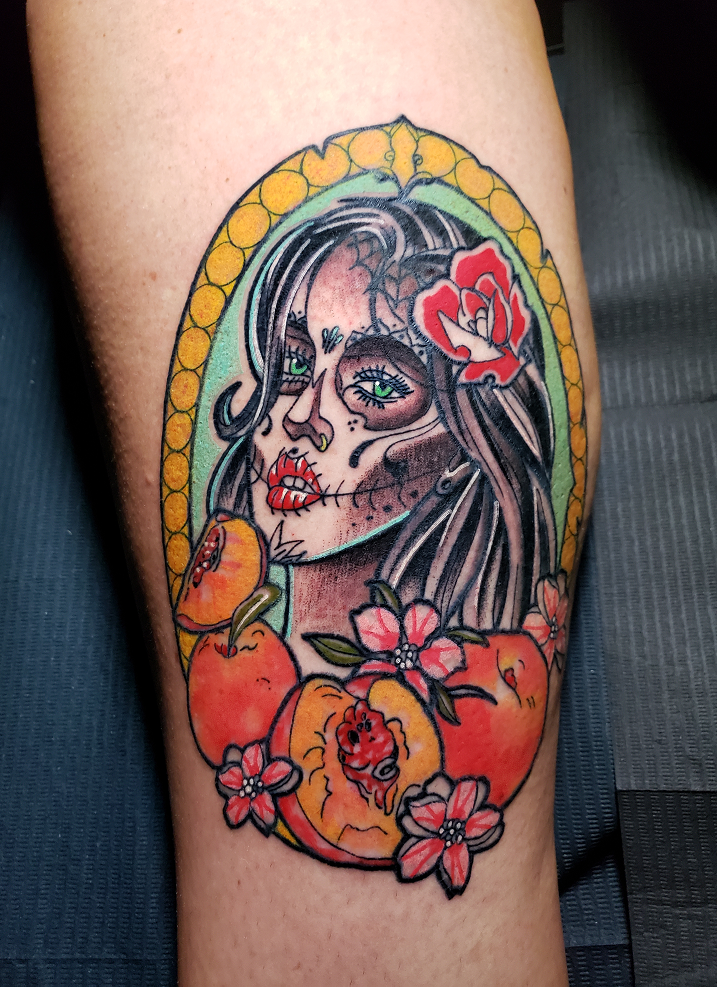 Santa Muerte Tattoos 3