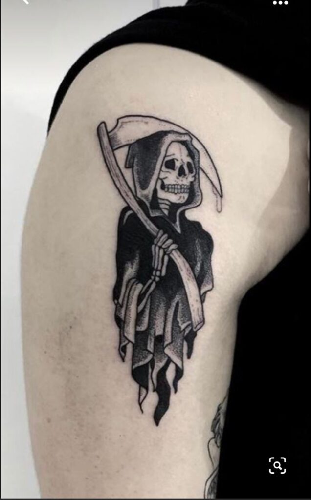 Santa Muerte Tattoos 67