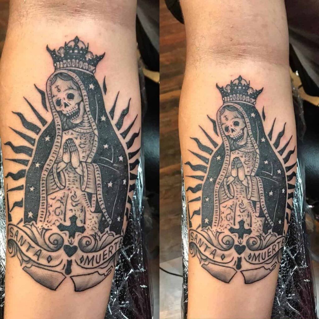 Santa Muerte Tattoos 93