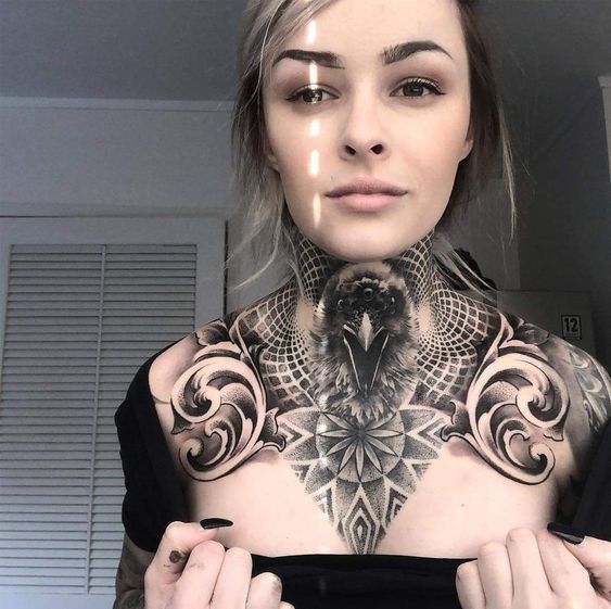130+ Cool Throat Tattoos Ideas With Meanings (2023) - TattoosBoyGirl