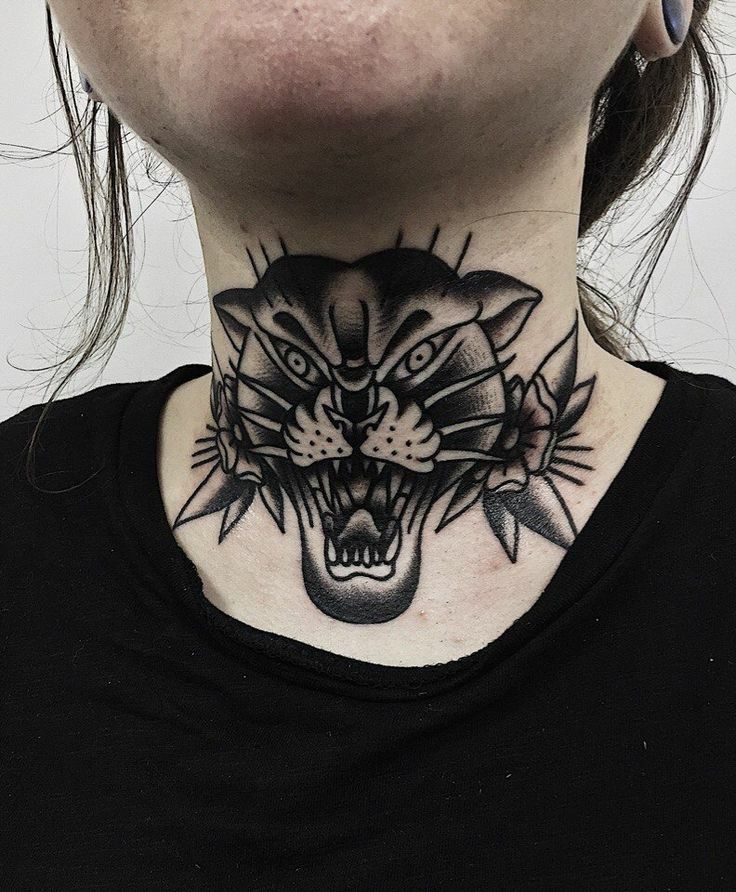 Throat Tattoos 19