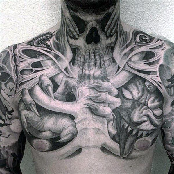 Throat Tattoos 33