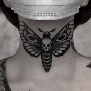 Throat Tattoos 34