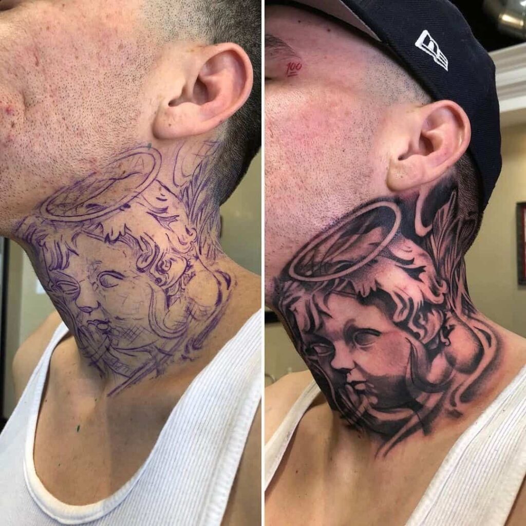 Throat Tattoos 42