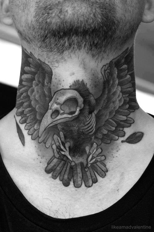 Throat Tattoos 51