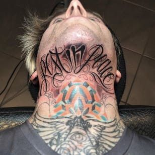 Throat Tattoos 57