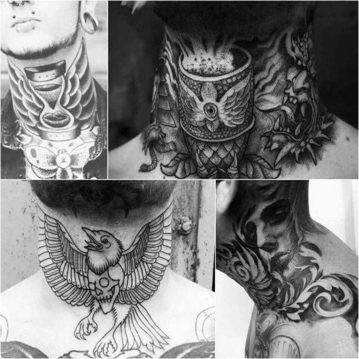 Throat Tattoos 78