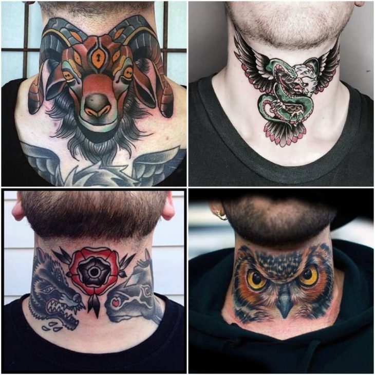 Throat Tattoos 81