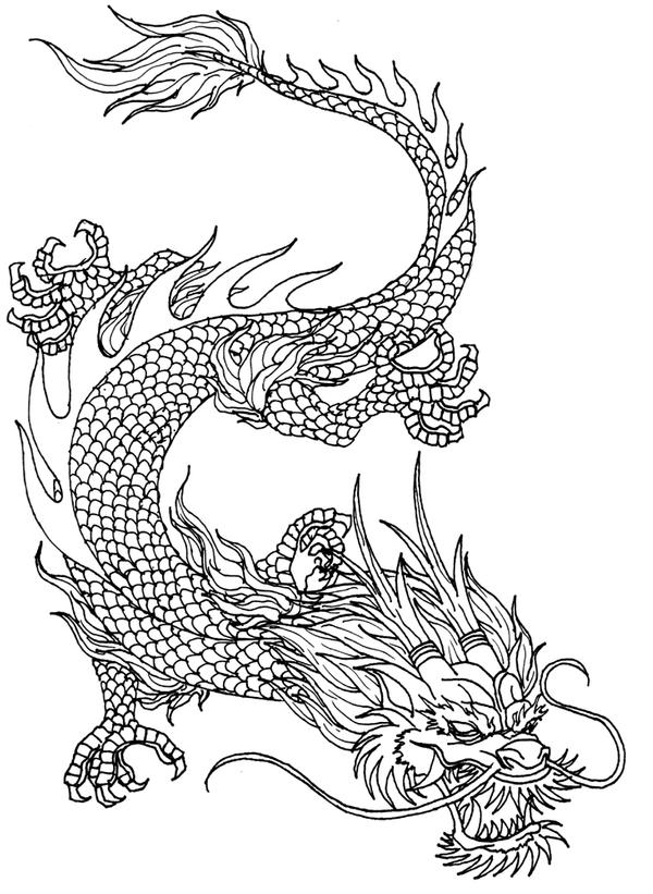 Chinese Dragon Tattoos 10