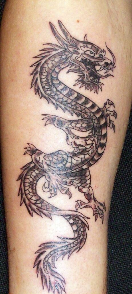 Chinese Dragon Tattoos 100