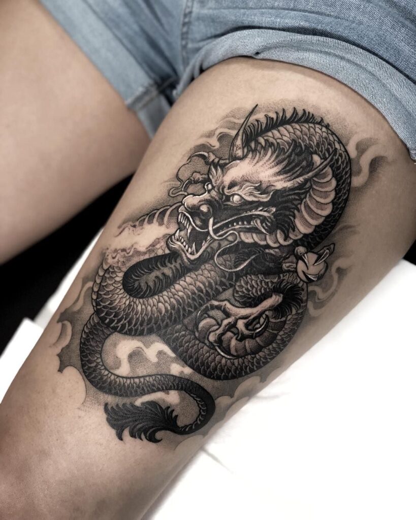 Chinese Dragon Tattoos 118