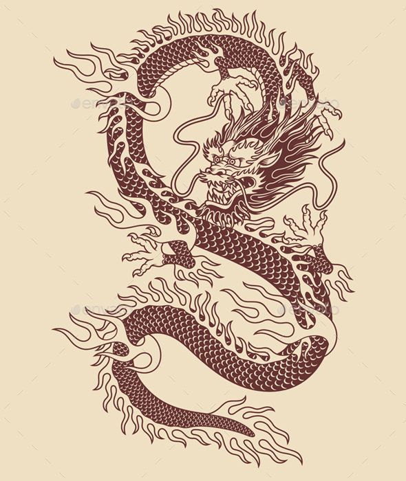 Chinese Dragon Tattoos 119