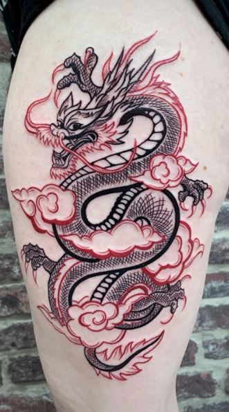 Chinese Dragon Tattoos 123