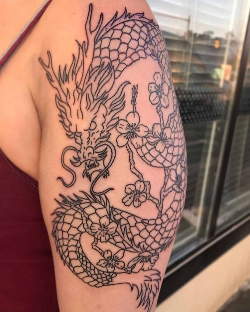 Chinese Dragon Tattoos 129