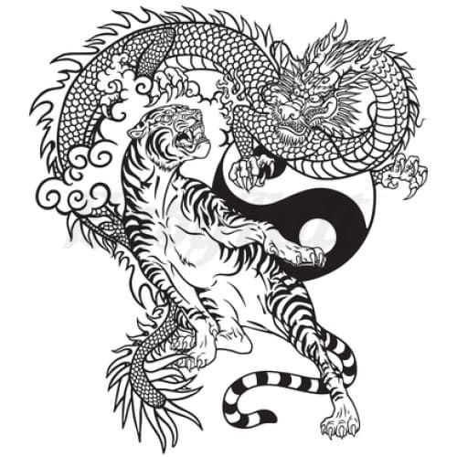 Chinese Dragon Tattoos 135